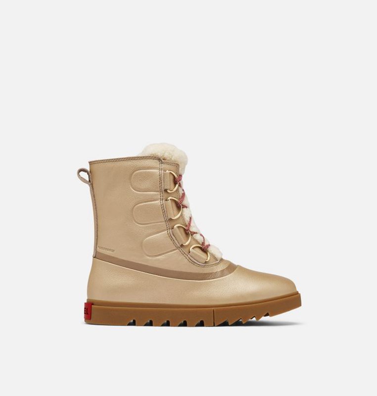 Sorel Dam Vinterkängor Khaki - Joan Of Arctic™ Next Lite Lux Mid - DXL-728196